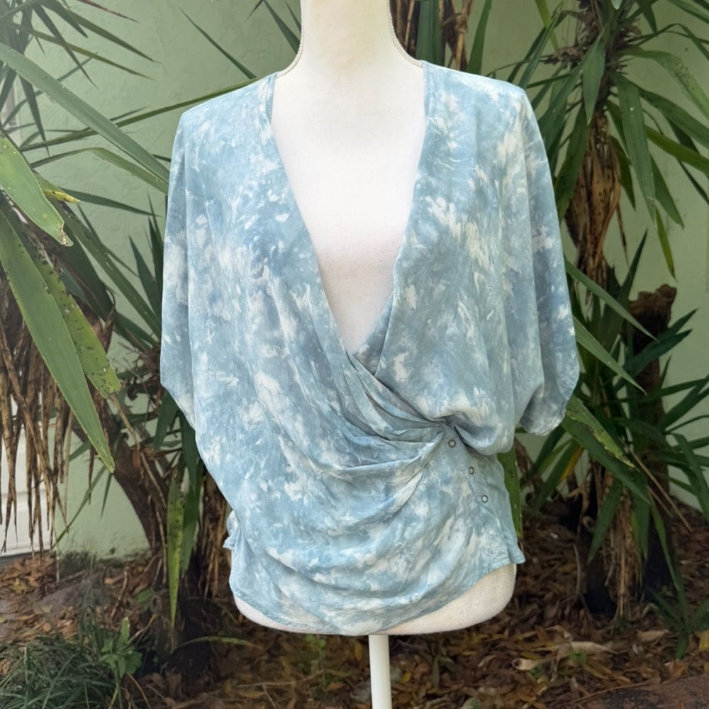 Yonng Fabulous and Broke Blue Top